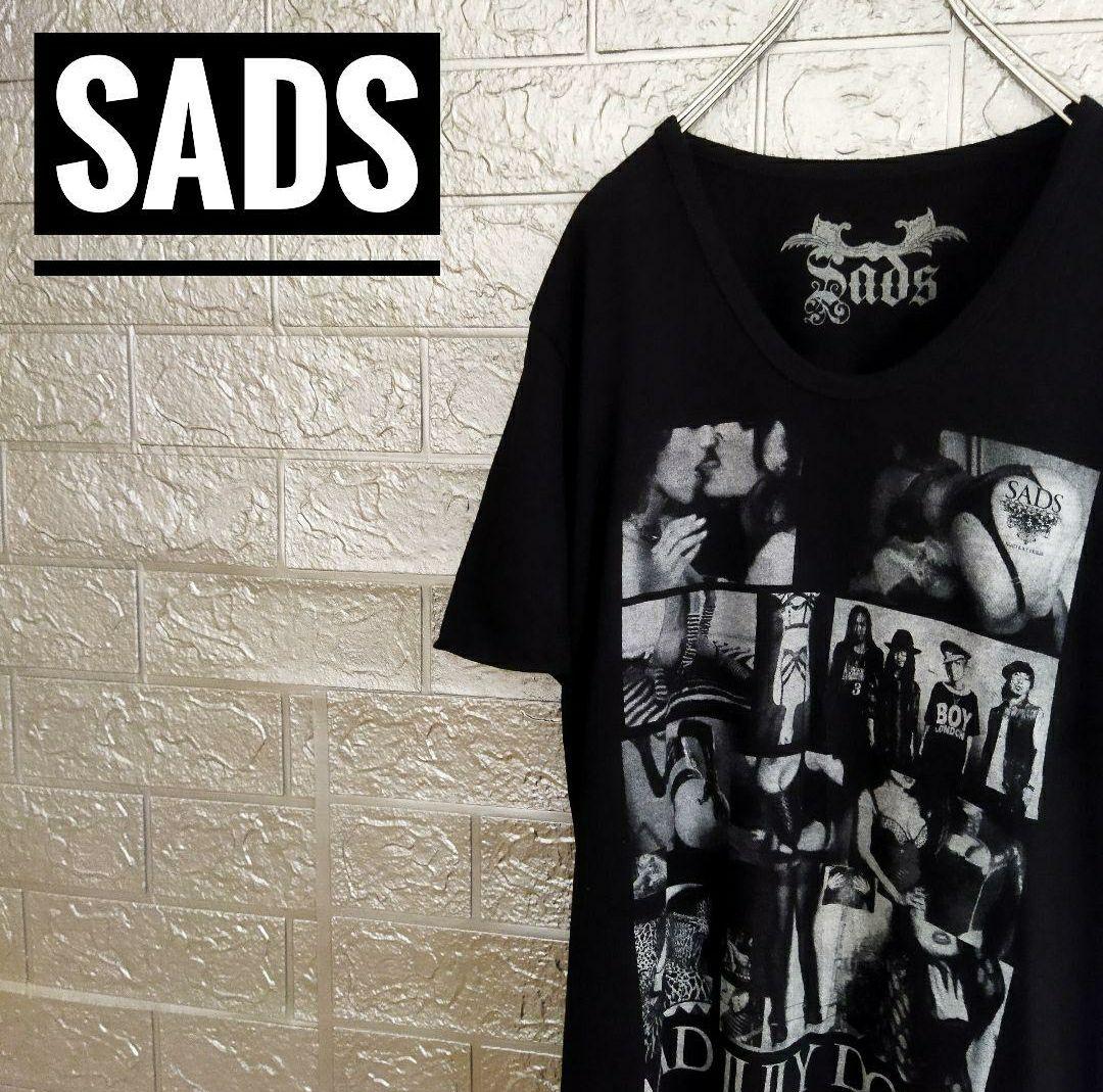 サッズSADS清春 古着フォトTシャツ黒 黒夢 - メルカリ