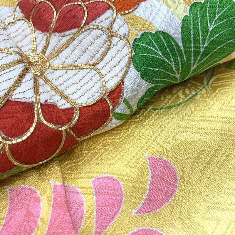 17りお29■502ag12■七五三 千總 七歳 女児 着物■美品