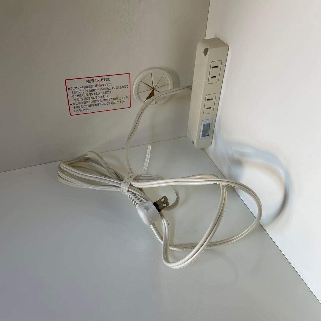 NITORI ニトリ 食器棚 120KB-WH キッチンボード アルミナ2 白