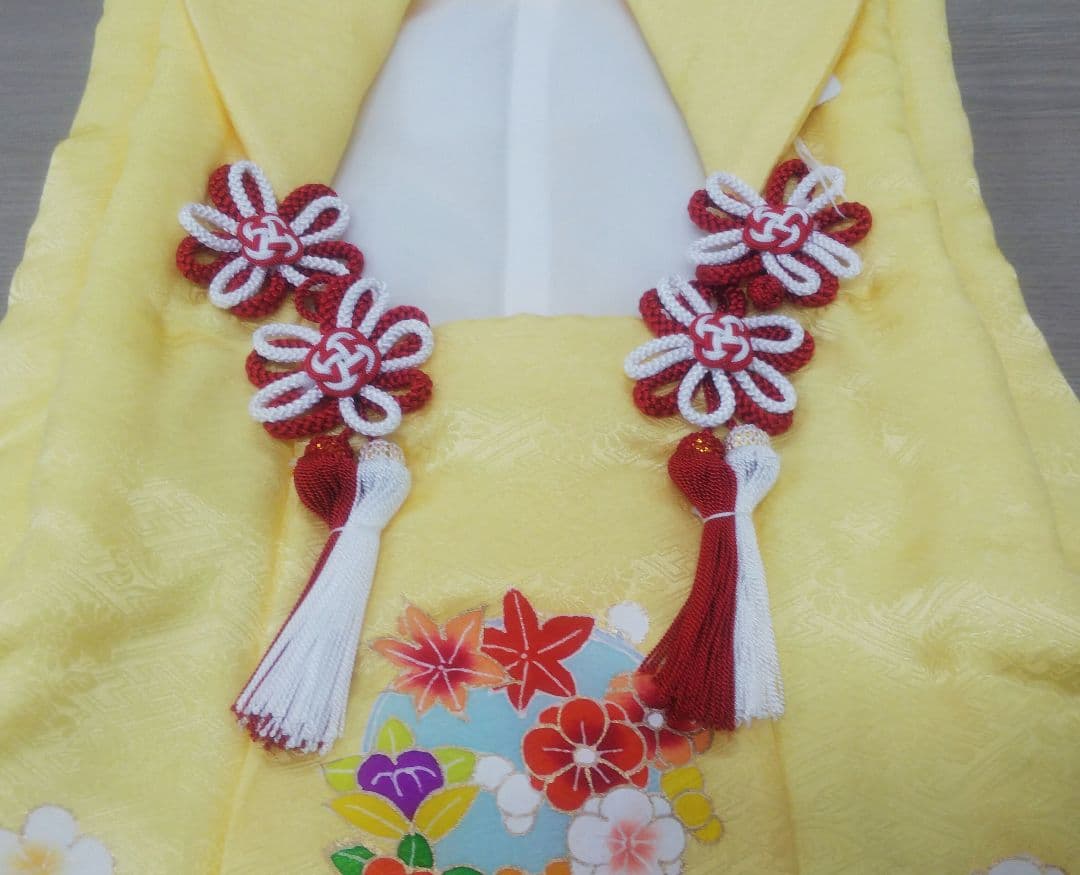 ★お値下げ★三歳お祝い着物 被布コート 京友禅