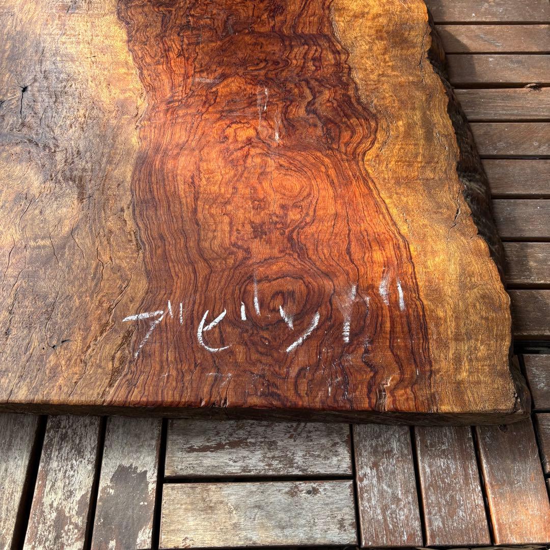 ブビンガ一枚板　厚さ3cm