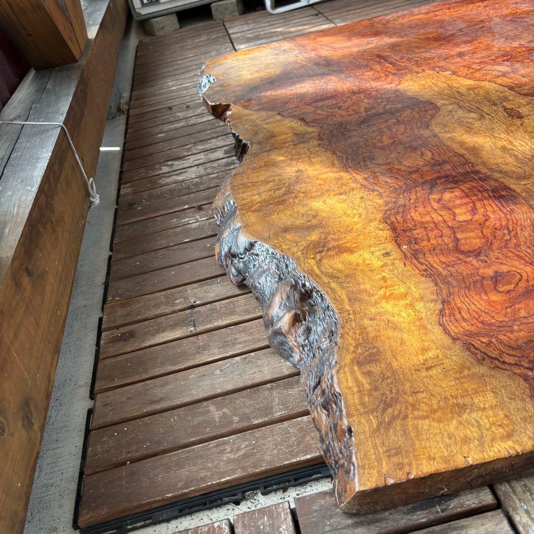 ブビンガ一枚板　厚さ3cm