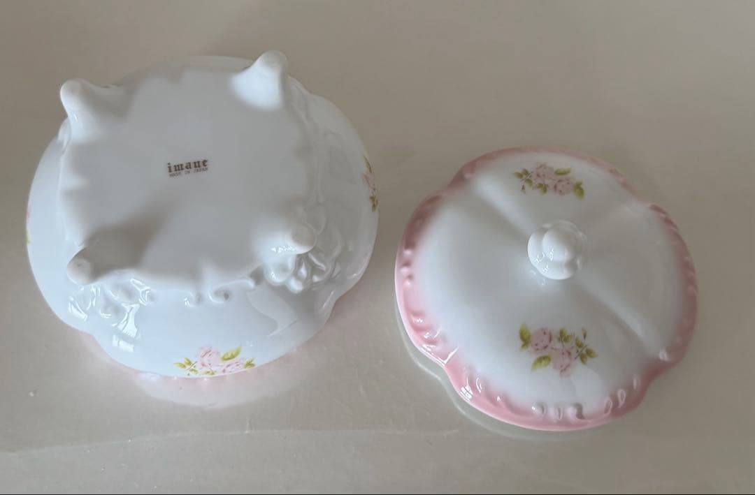 イマンダイアナローズ陶器 デコラボンボンニエールS