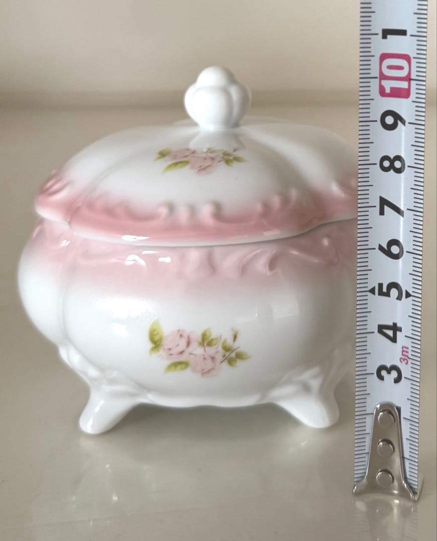 イマンダイアナローズ陶器 デコラボンボンニエールS