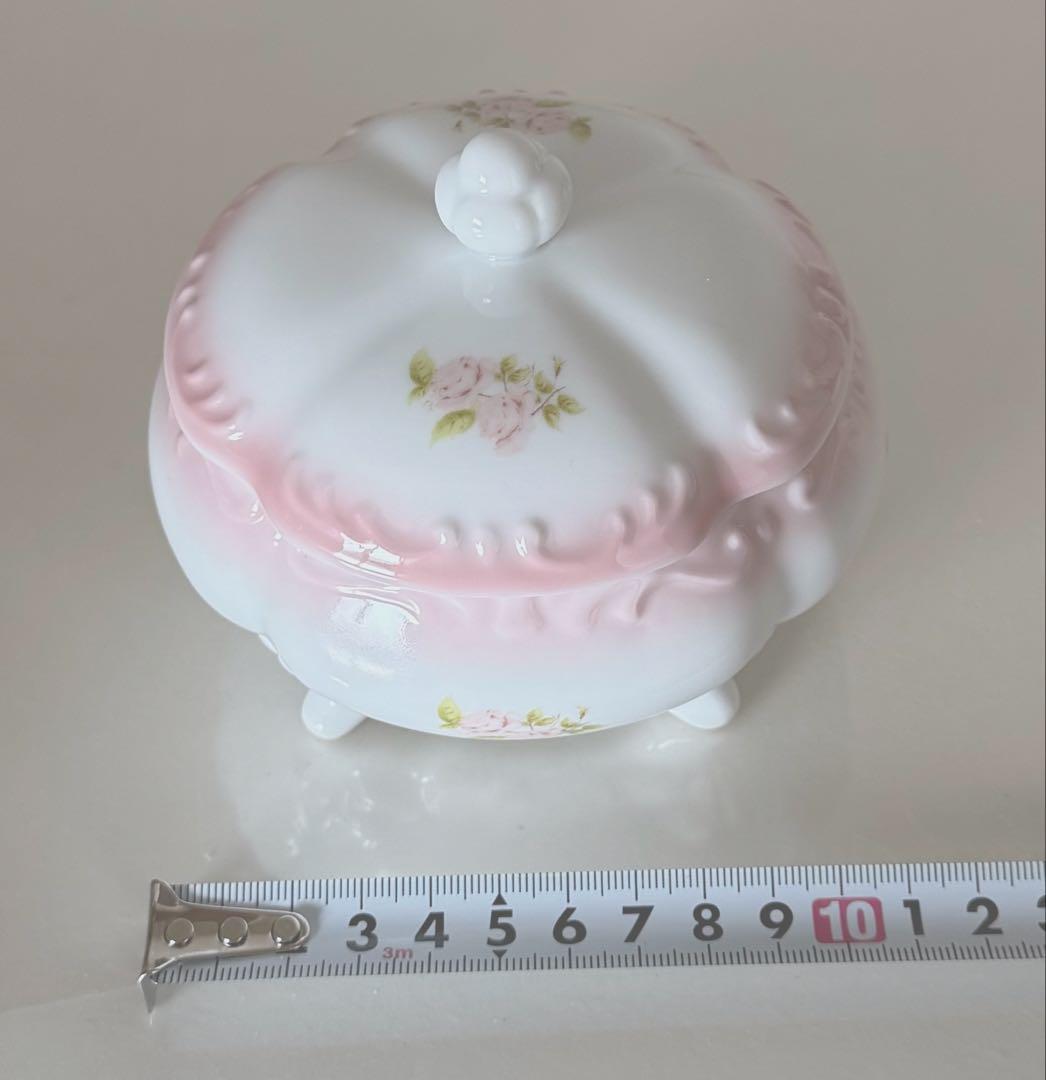 イマンダイアナローズ陶器 デコラボンボンニエールS