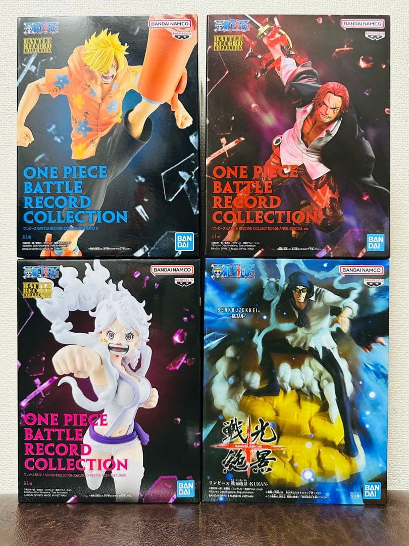 【豪華17体セット】ワンピース フィギュア まとめ売り 戦光絶景 ルフィ ボニー