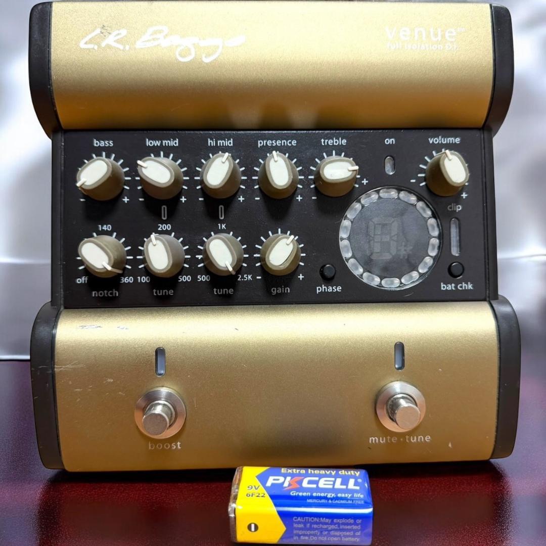 ☆良品 L.R.BAGGS VENUE D.I. プリアンプ DI アコギ用