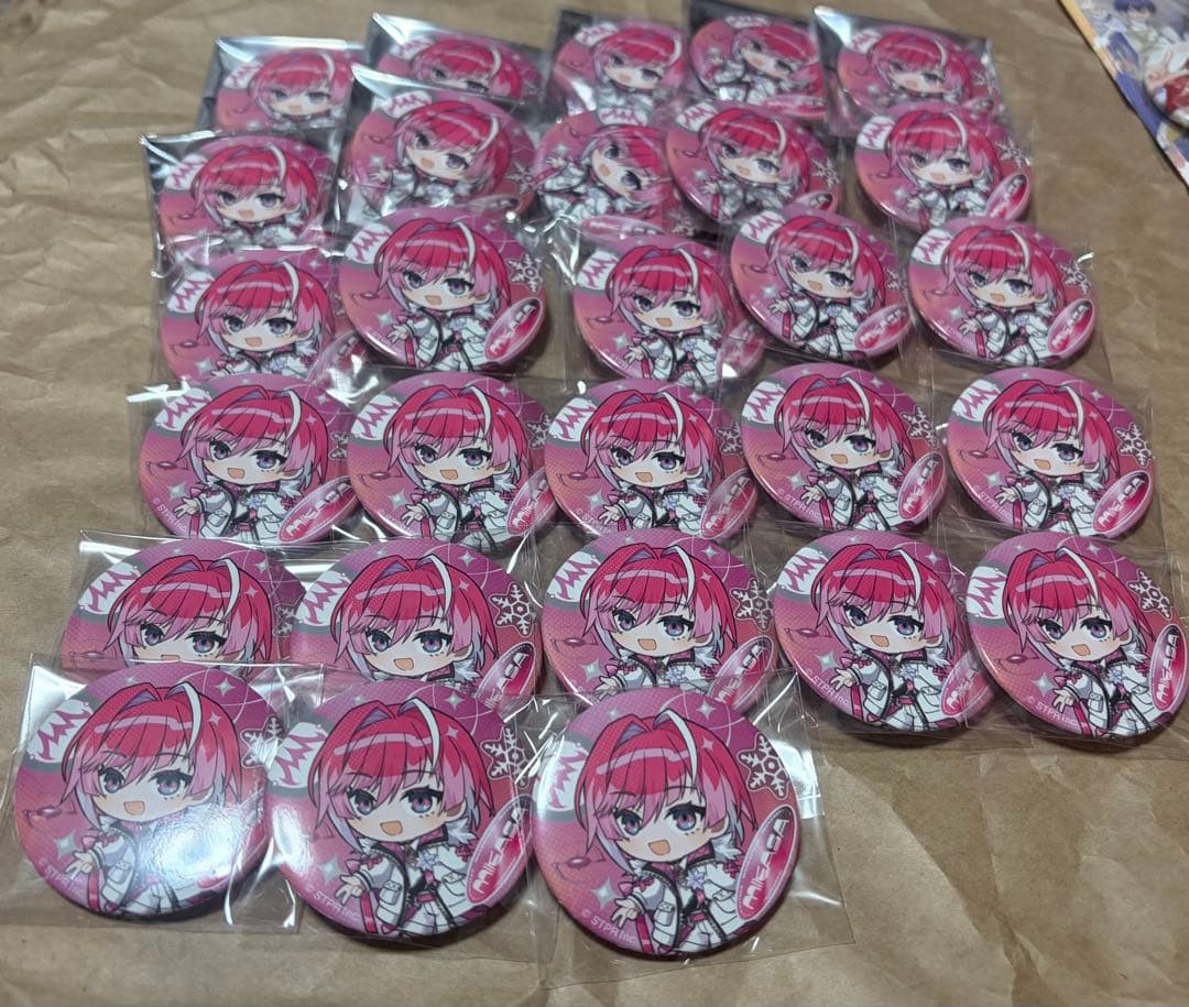 meteorites みかさくん winterグッズ 缶バッジセット