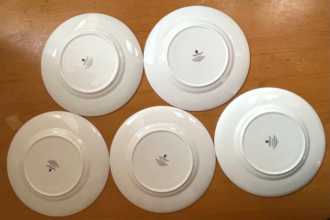 ウエッジウッド ワイルドストロベリー フルリムプレート（5色セット）