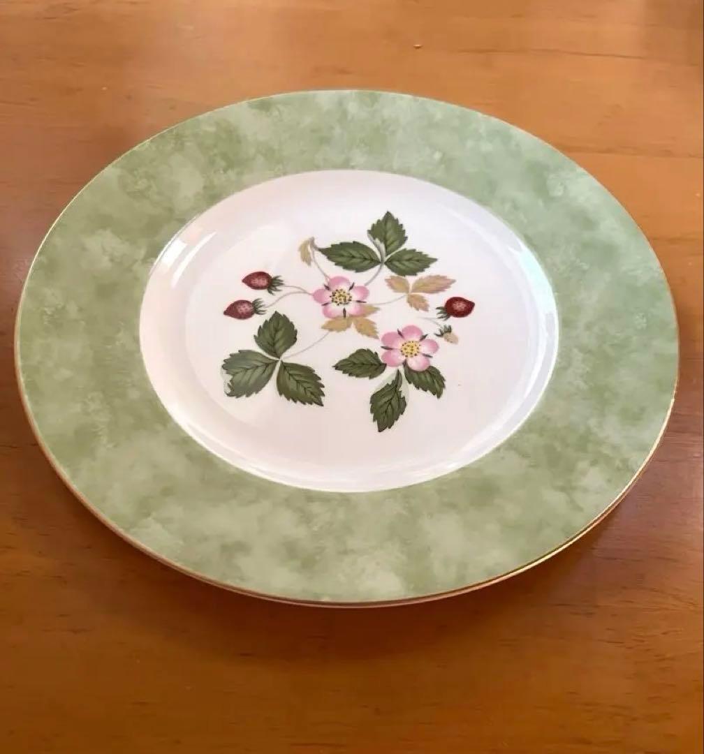 ウエッジウッド ワイルドストロベリー フルリムプレート（5色セット）