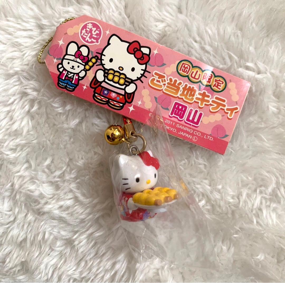 ハローキティ ご当地ストラップ 岡山県 - メルカリ