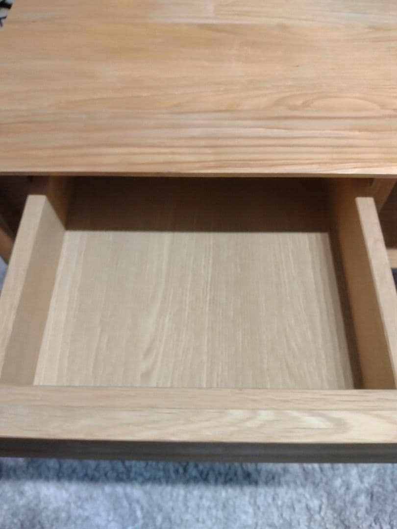 カリモク karimoku テーブル ピュアオーク色 幅120奥行45高さ38