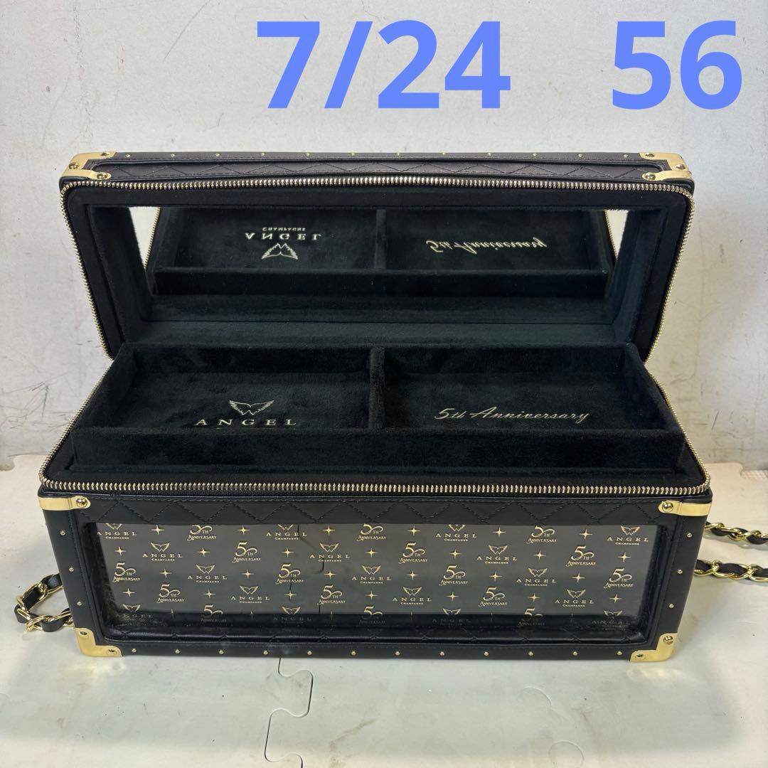 エンジェル シャンパン 空箱 5th 5周年限定 レザー ブラック - メルカリ