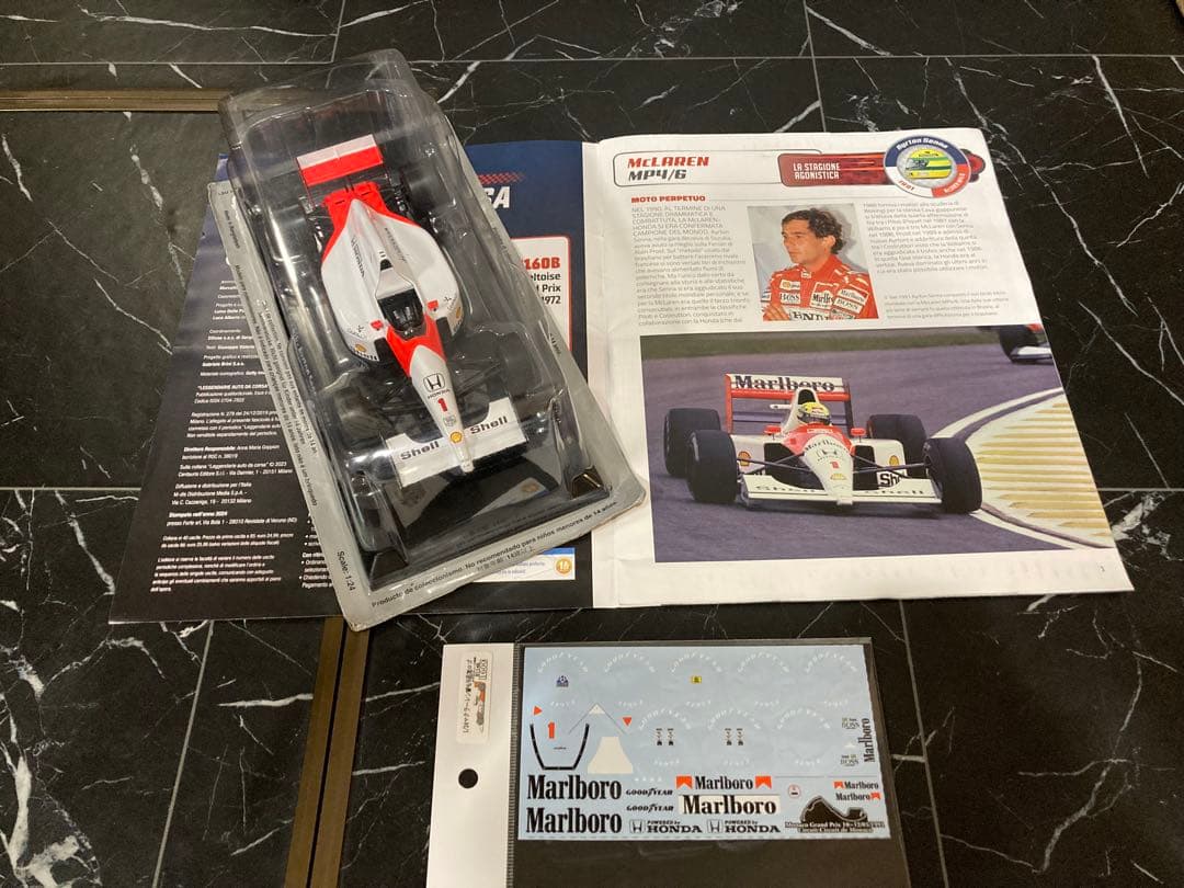 冊子無し　マルボロデカールセット　ビッグスケールF1コレクション　MP4/6
