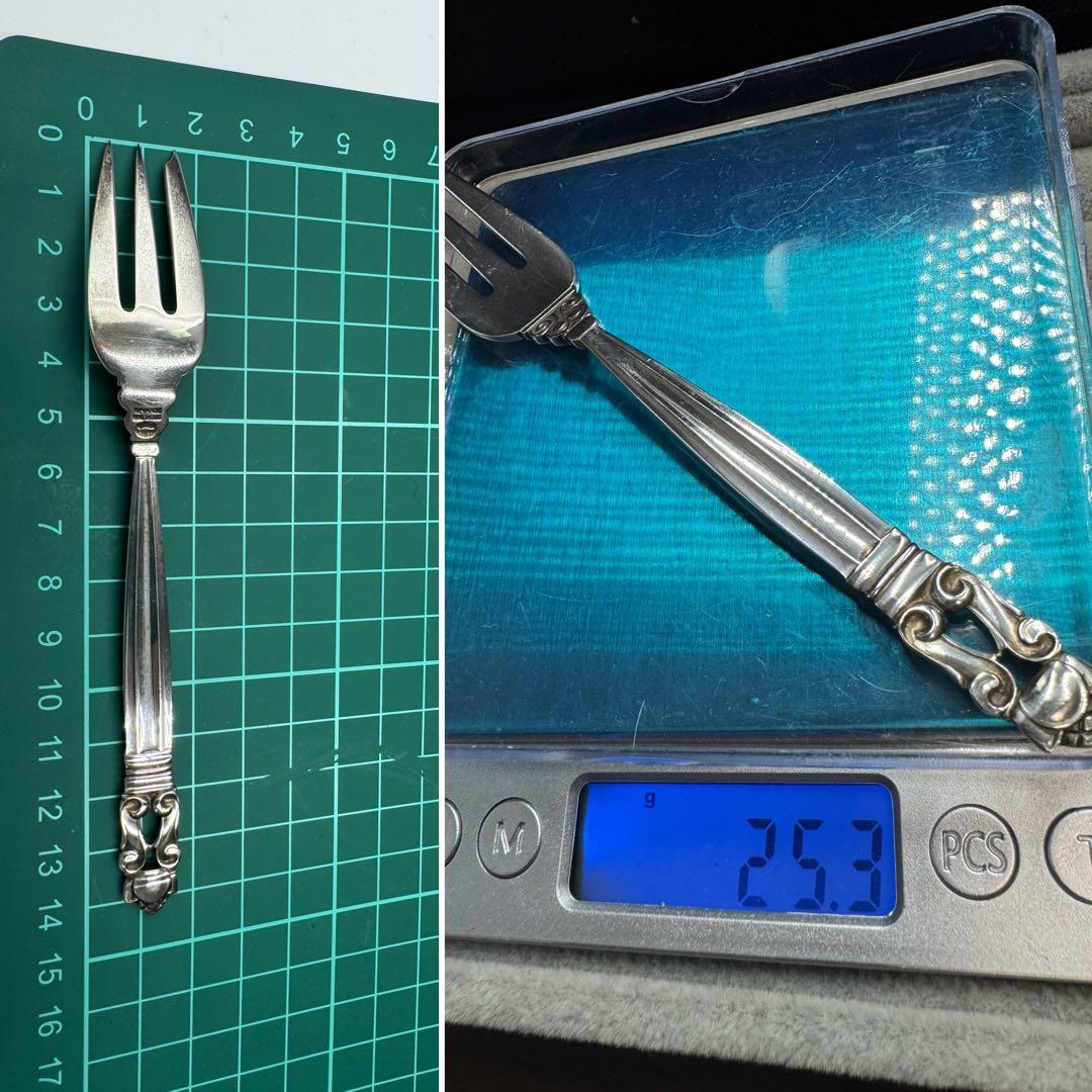 おまとめ。2点。ジョージ・ジェンセン Acorn エコーン　デザートフォーク①