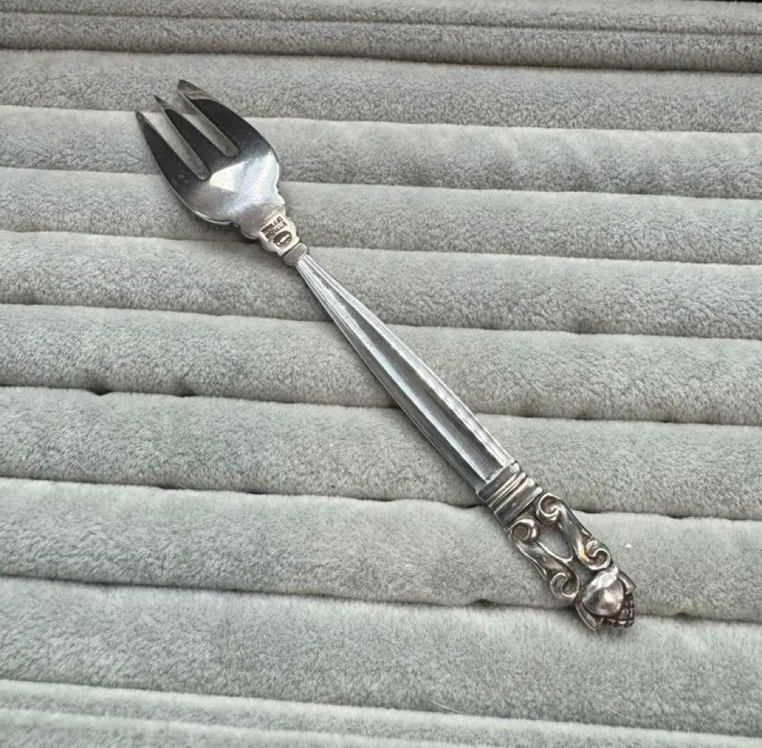 おまとめ。2点。ジョージ・ジェンセン Acorn エコーン　デザートフォーク①