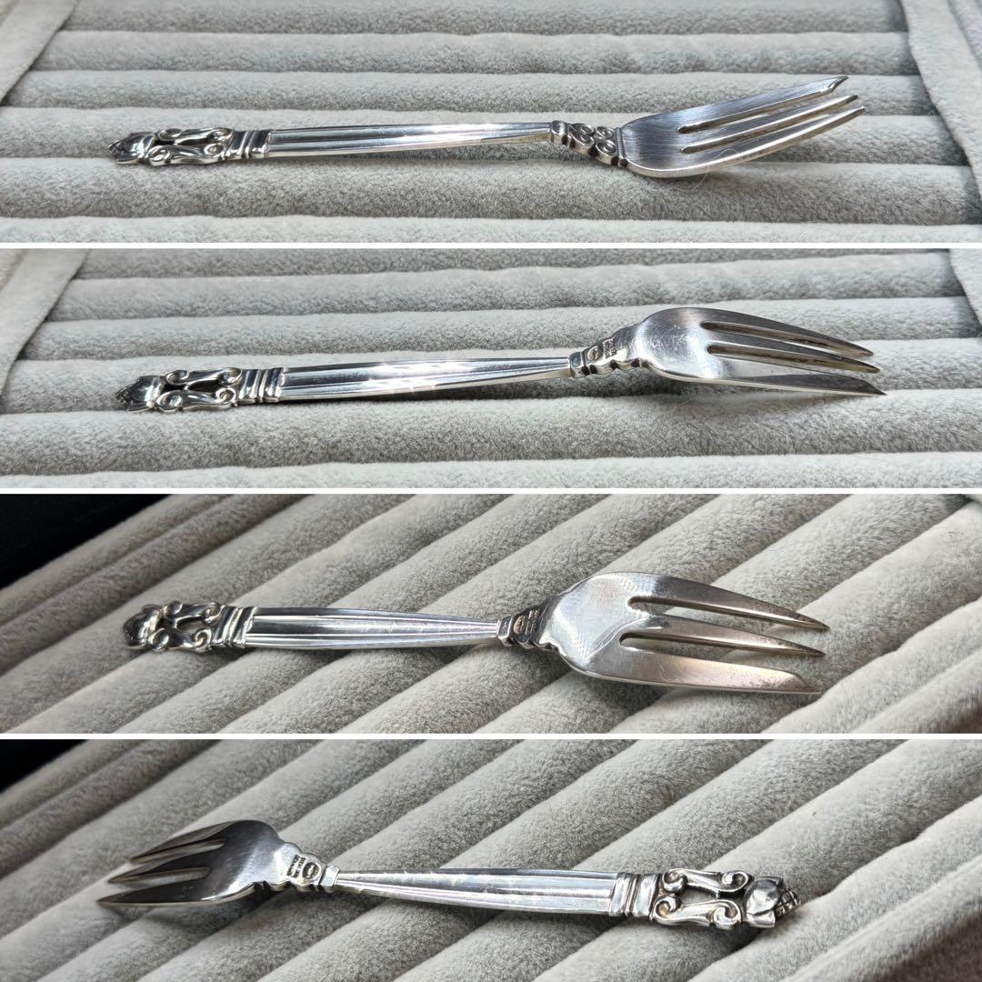 おまとめ。2点。ジョージ・ジェンセン Acorn エコーン　デザートフォーク①