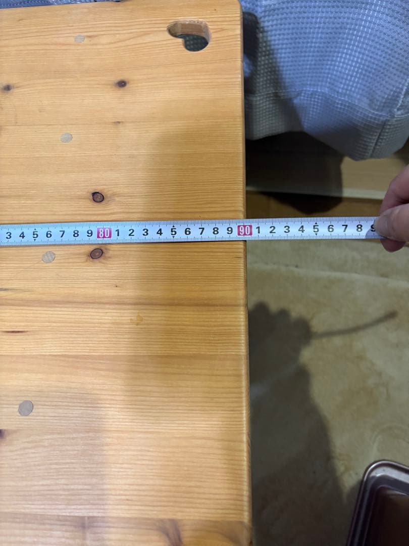 カントリー　ローテーブル　ハート