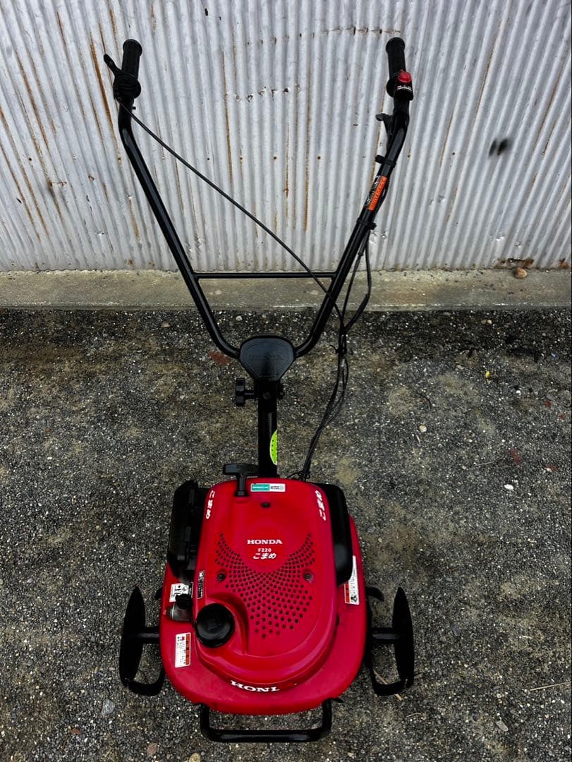 HONDA耕運機 管理機 耕うん機 F220 農機具 家庭菜園 動作確認済み!