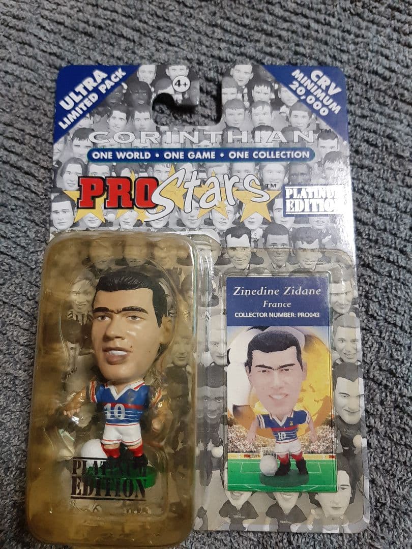 激レア 世界360体限定 コリンシアン プロスターズ プラチナム ジダン