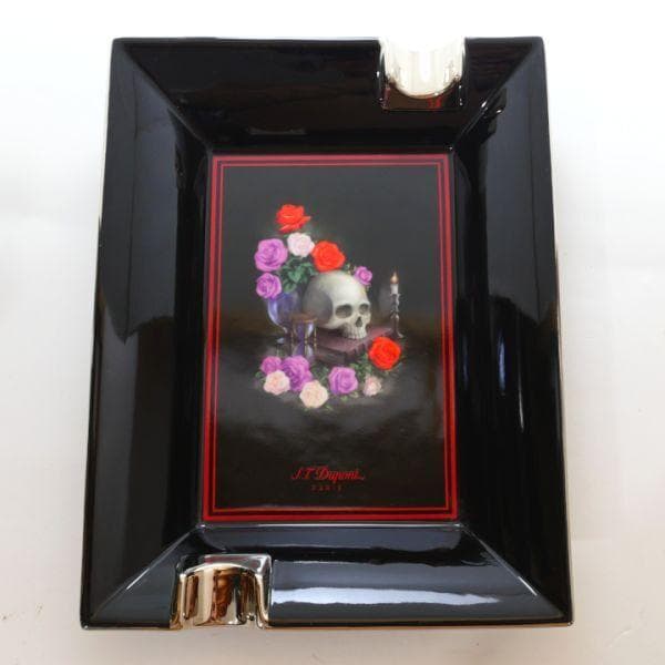 デュポンS.T.Dupont 006494 メメントモリ シガーアシュトレイ灰皿