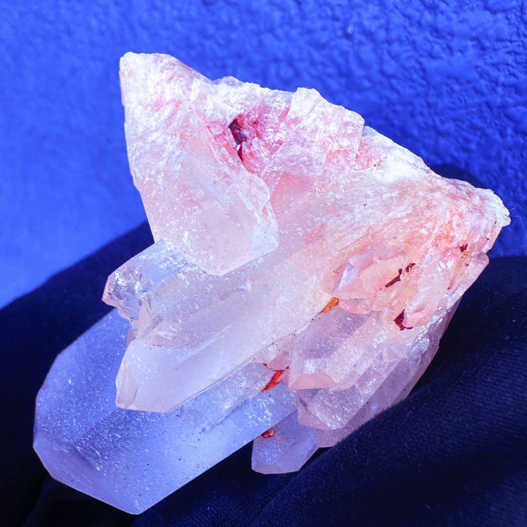 爆アレ❗️可愛いピンク♡超綺麗マダガスカル産パイナップルピンククラスターA1488