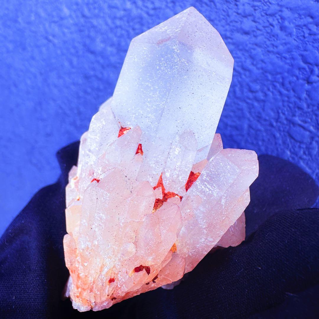 爆アレ❗️可愛いピンク♡超綺麗マダガスカル産パイナップルピンククラスターA1488