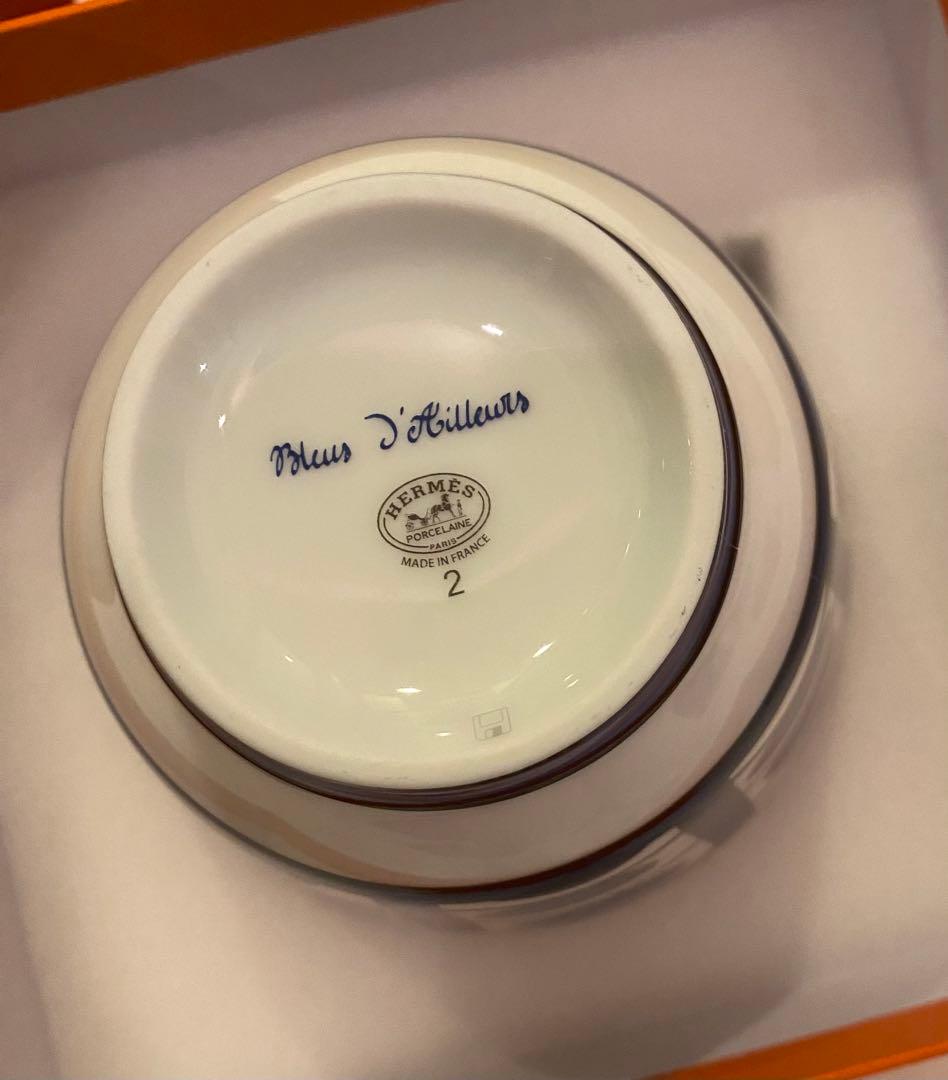 国内定価 41800円 ⭐︎新品⭐︎ エルメス　ブルーダイユール　ボウル　no2