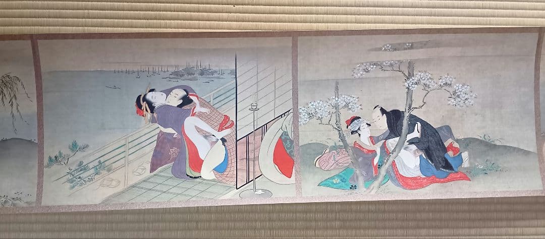 秘蔵浮世絵集成 鳥文斎栄之・春情四季画巻