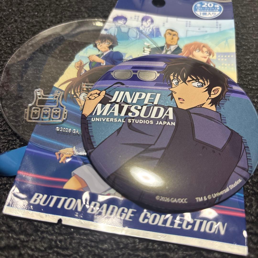 USJ 名探偵コナン 2026 缶バッジ 松田陣平 - メルカリ