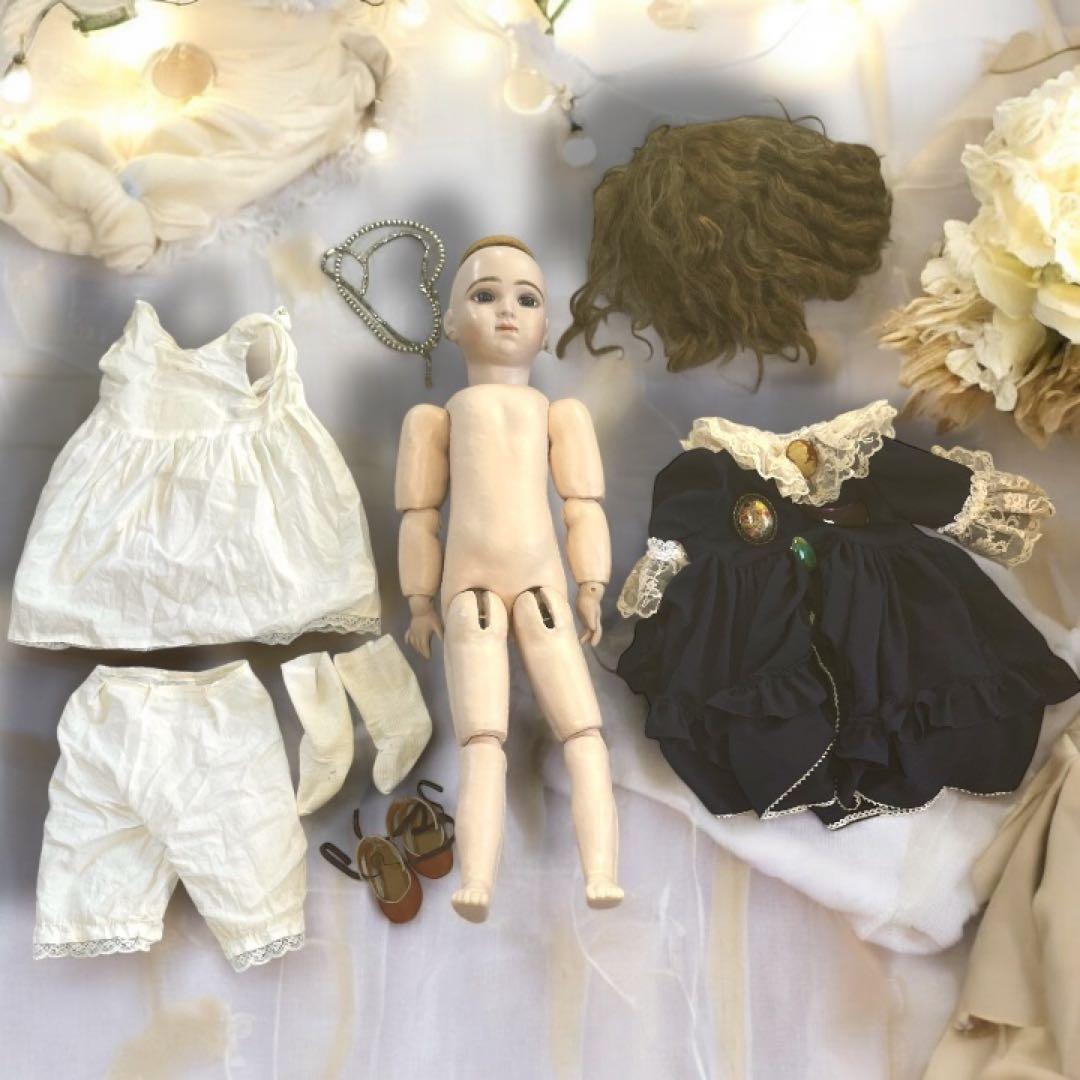 coco ビスクドール アルベール マルク リプロ シェルカメオ 春 桜