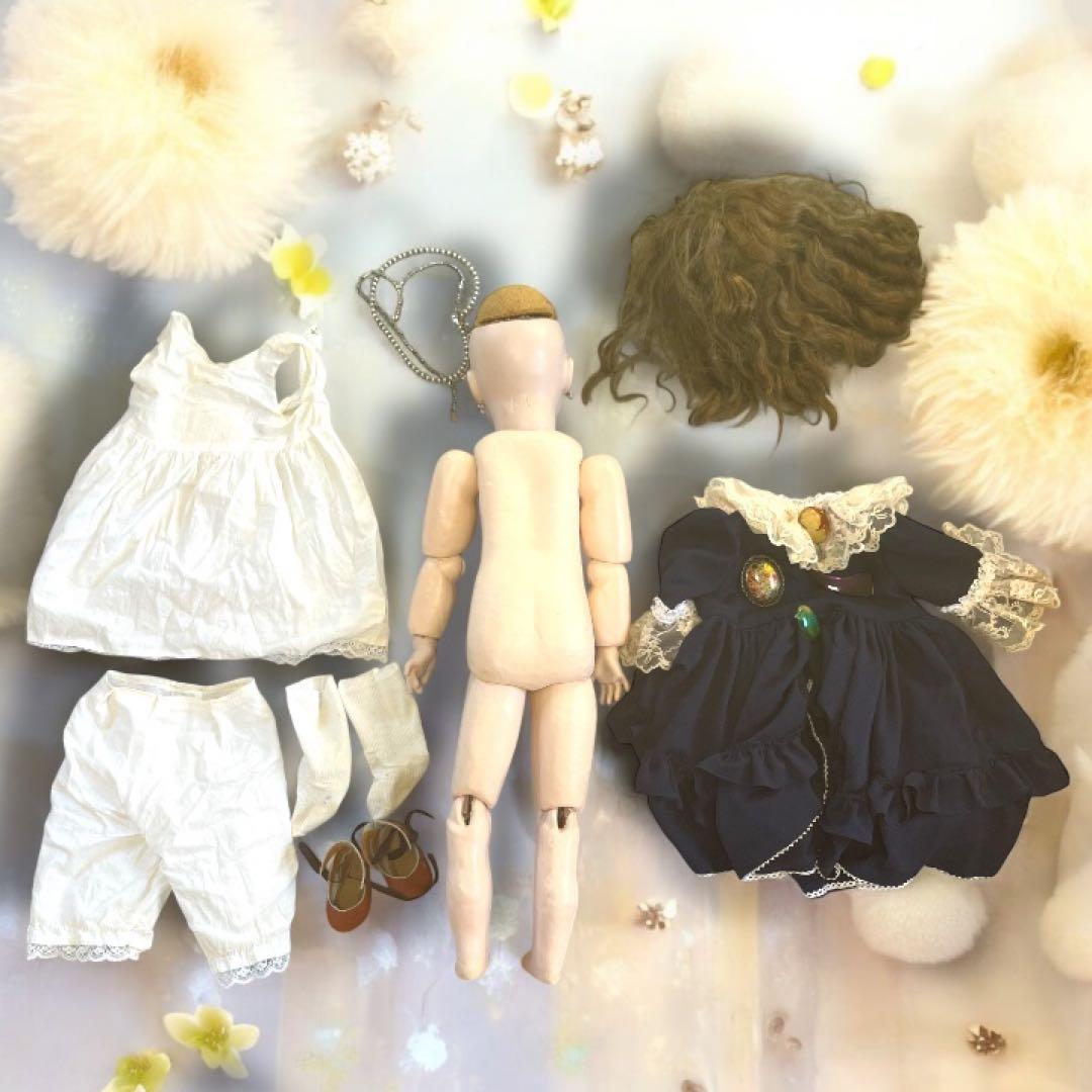 coco ビスクドール アルベール マルク リプロ シェルカメオ 春 桜