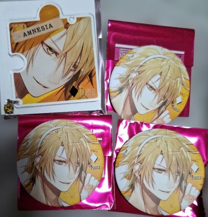 オトメイトストア オトスト AMNESIA トーマ バレンタイン 缶バッジ