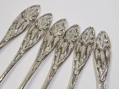 クリストフウィドマン コーヒーティースプーン6本セット(植物柄)