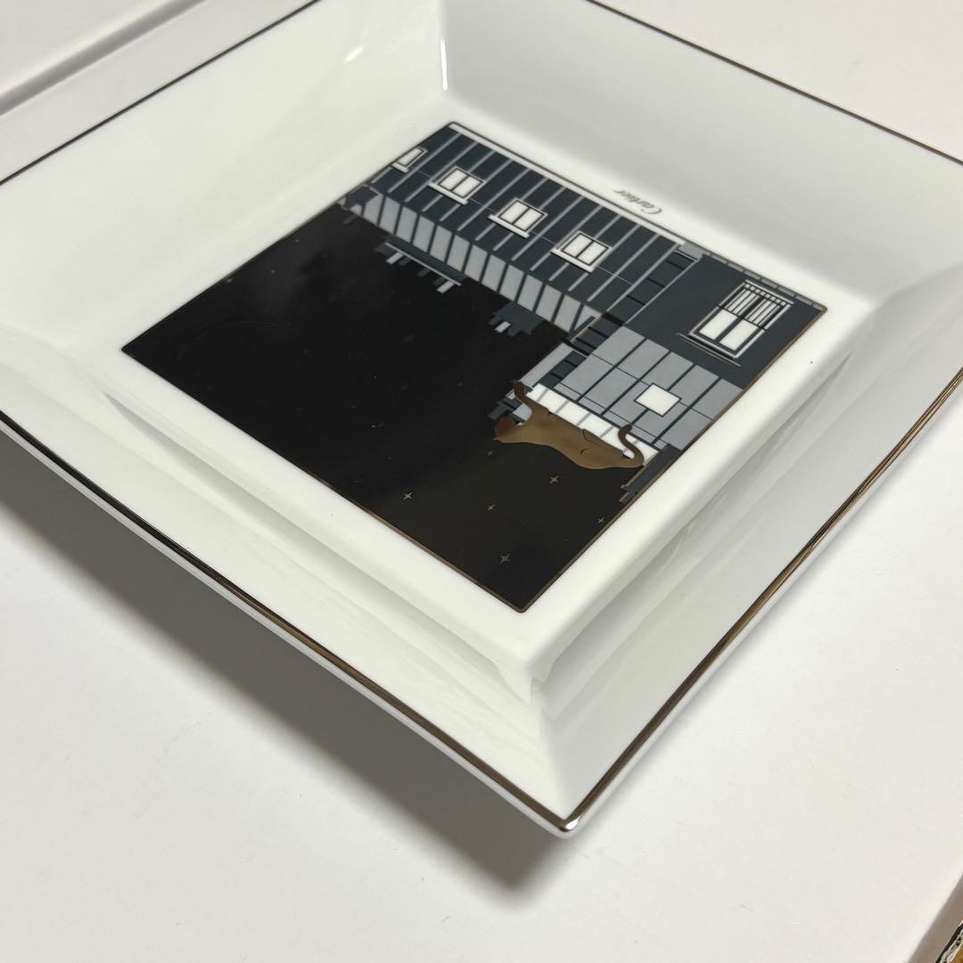 Cartier カルティエ スクエアプレート パンサー 箱付 皿 非売品【新品】