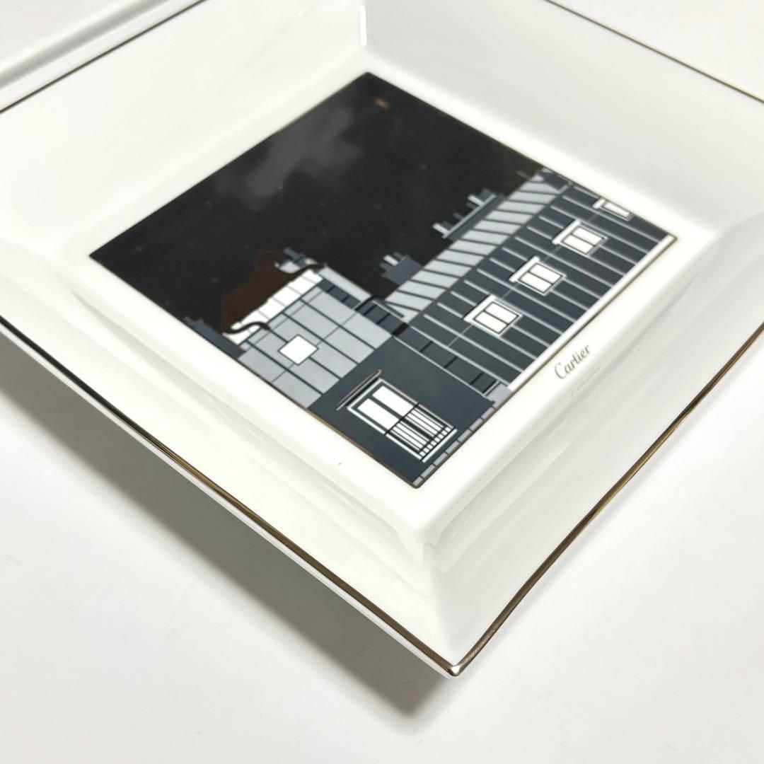 Cartier カルティエ スクエアプレート パンサー 箱付 皿 非売品【新品】