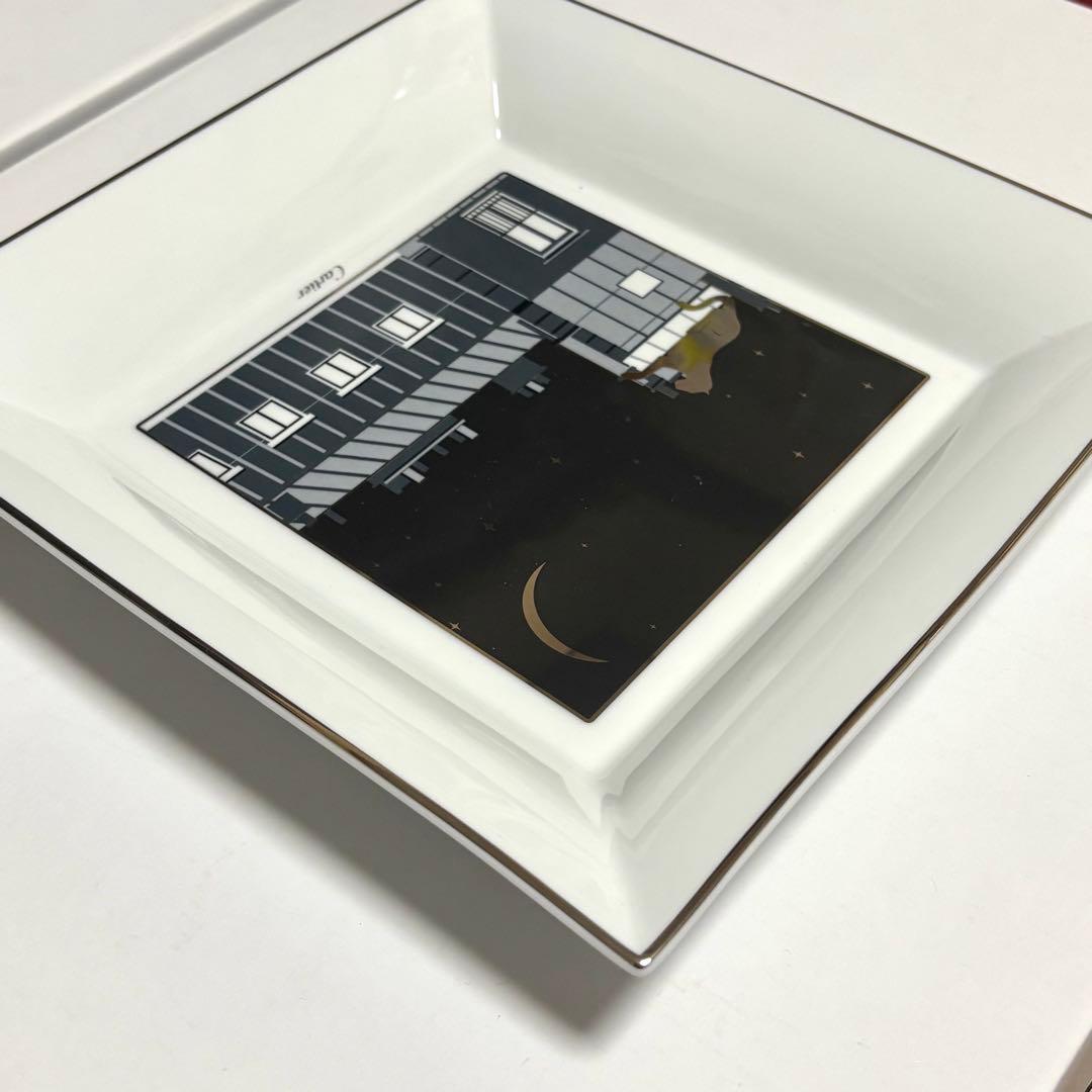 Cartier カルティエ スクエアプレート パンサー 箱付 皿 非売品【新品】
