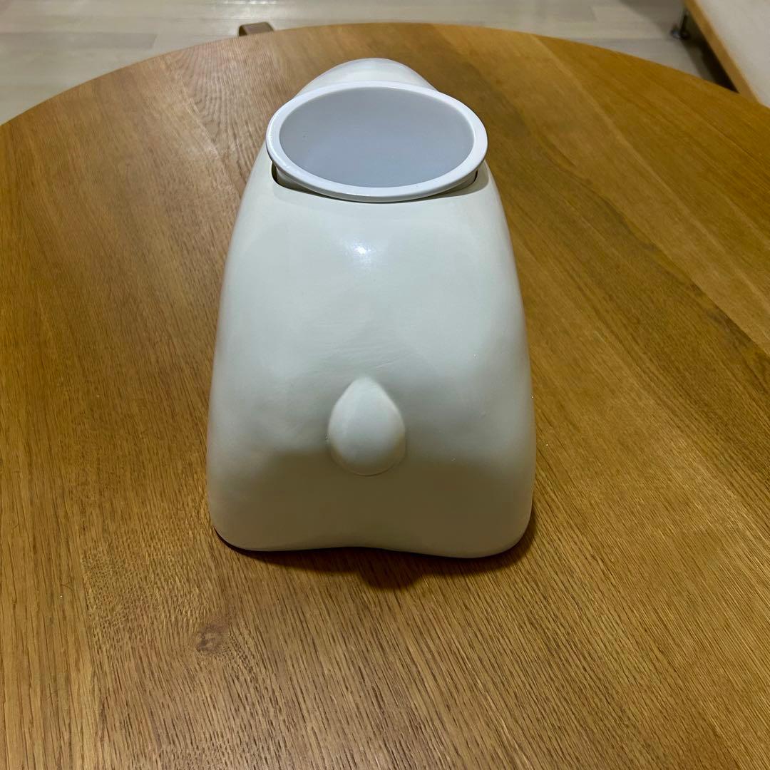 アラキミドリ ポーラーベア アート オブジェ 植木鉢 リサラーソン しろくま