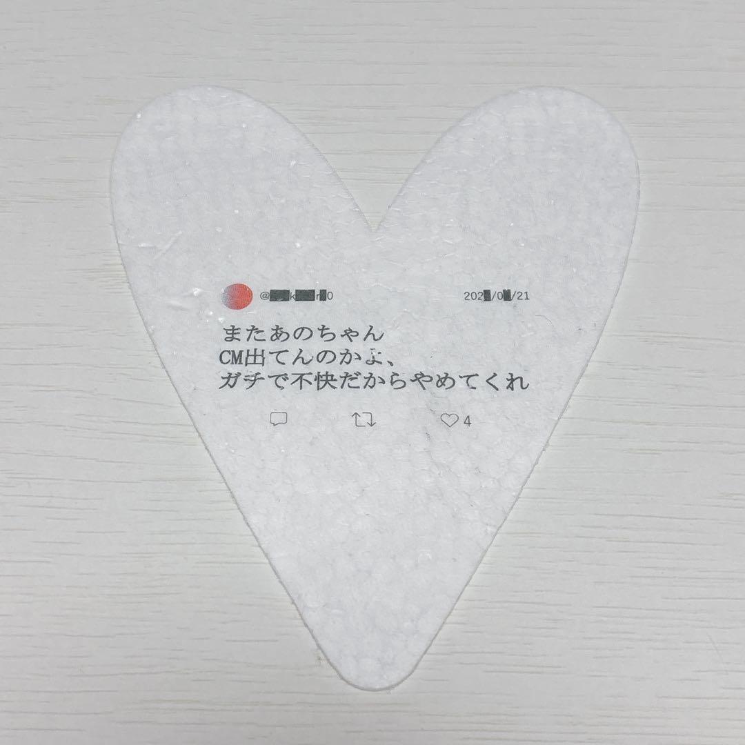 ano あのちゃん 日本武道館 しーるちょう 銀テ 落下物 ラミネートパス