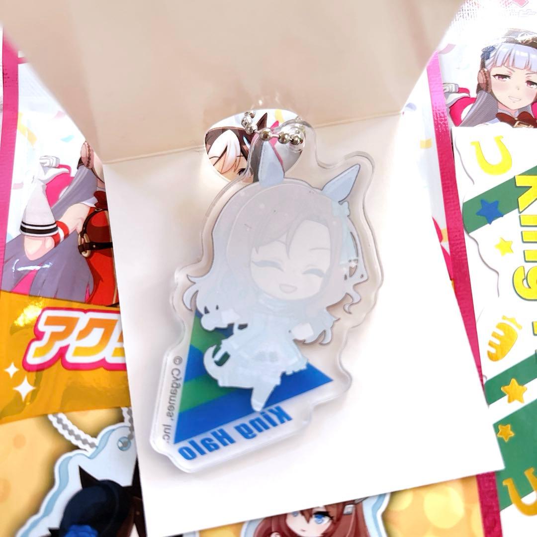 ウマ娘 キングヘイロー ダイソー セリア アクリルキーホルダー