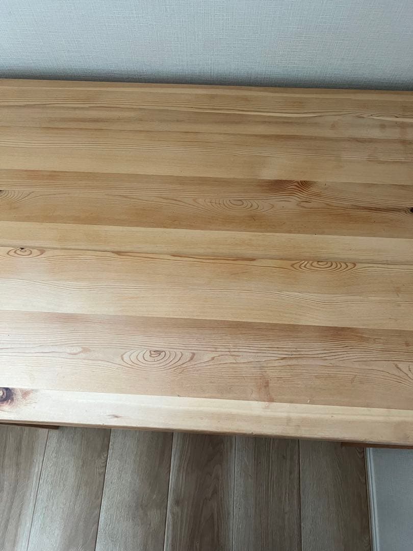 引き渡し　無印良品　デスク