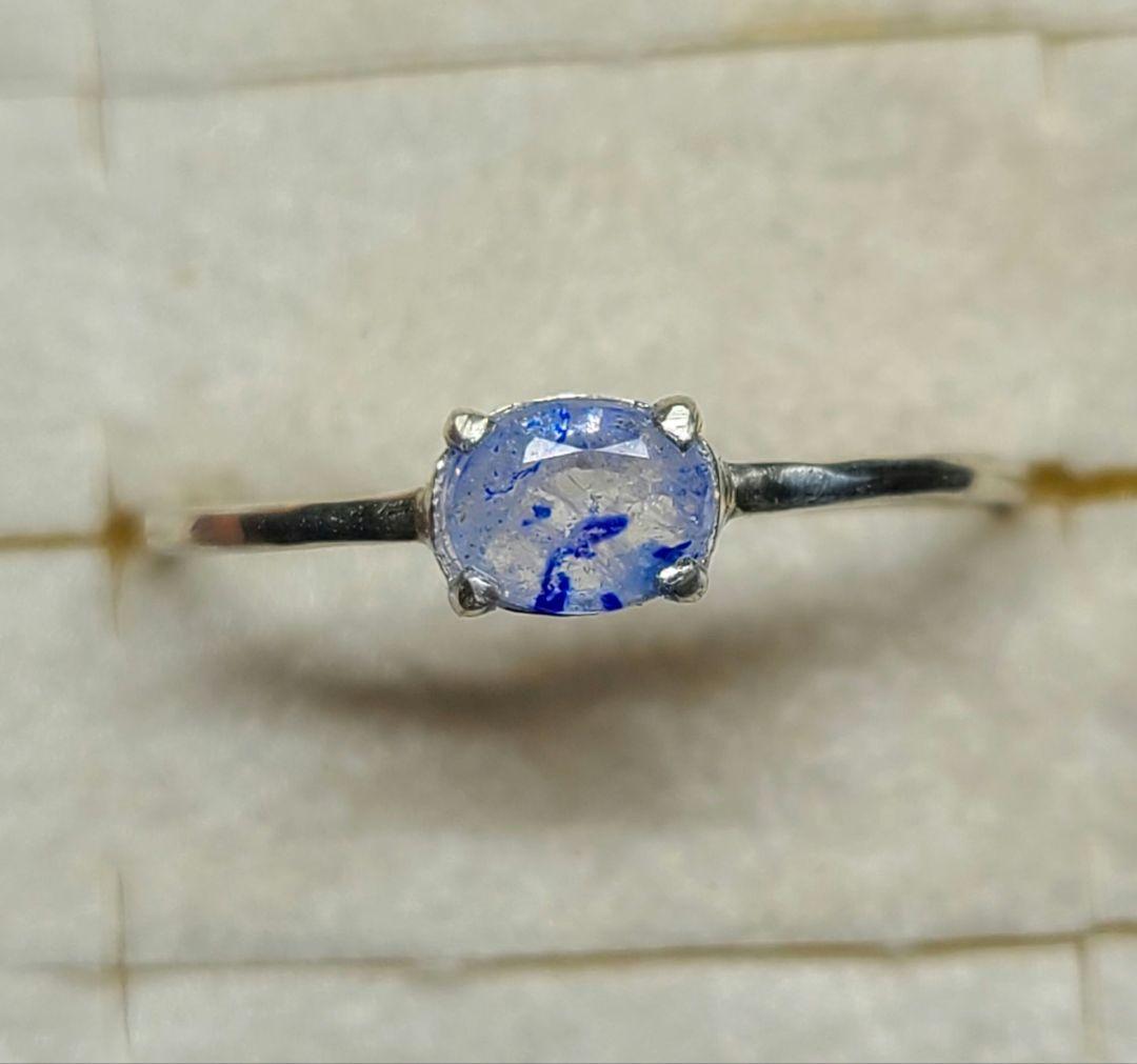 リツ専用美しいビビッドブルーのコントラスト!★ラズライトインソーダライト★