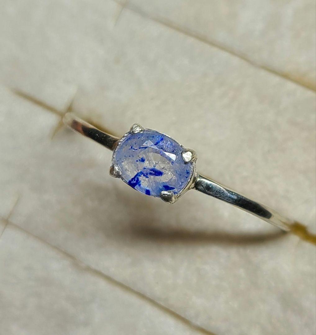 リツ専用美しいビビッドブルーのコントラスト!★ラズライトインソーダライト★