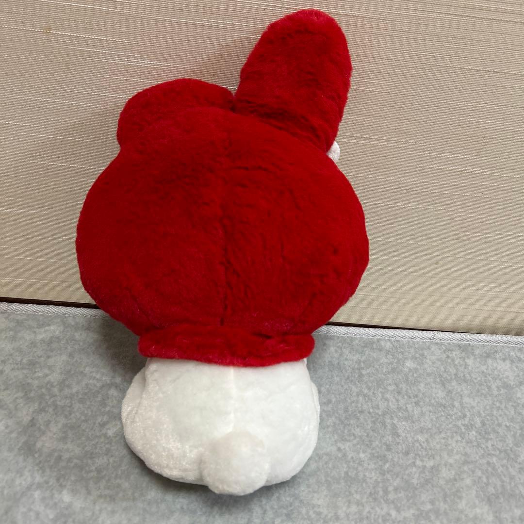 赤メロ マイメロディ ぬいぐるみ - メルカリ