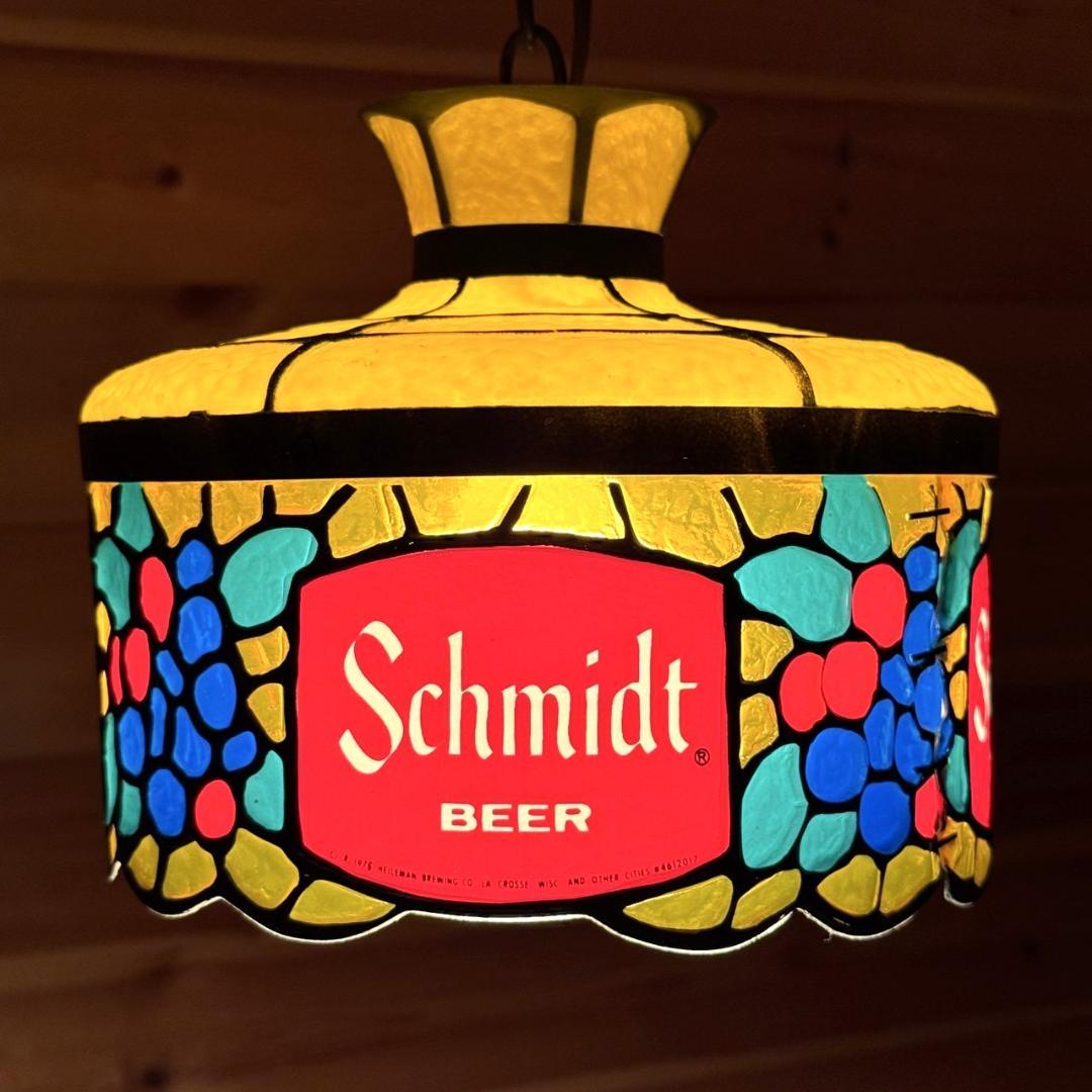 Schmidt BEER ライトサイン ビンテージ PUB バー ランプ ライト