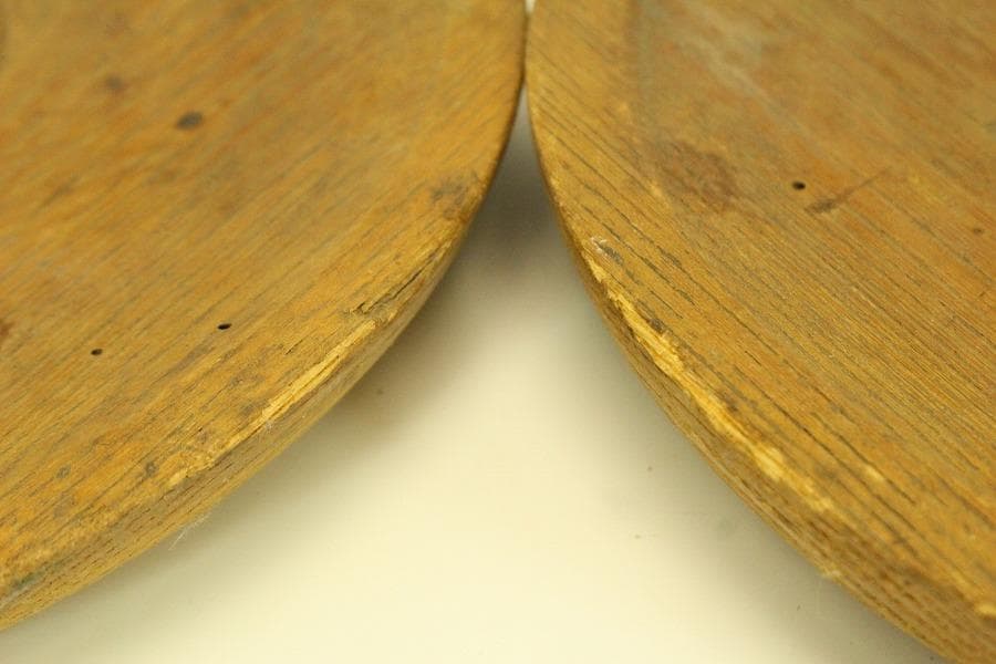 仏教美術 木製 燭台 一対 高82.5cm(メ1476)