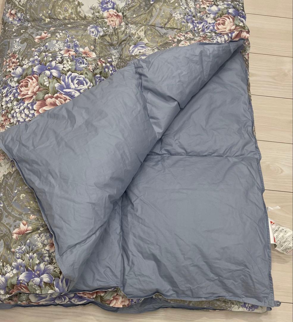 羽毛布団　シングル　ダウン90 フェザー10 綿100% 掛布団　掛け布団