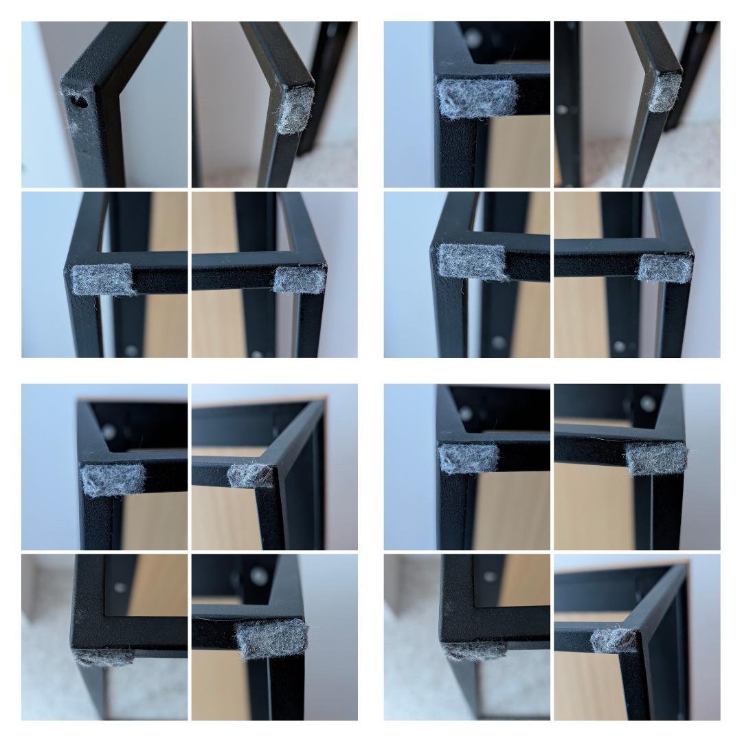 used 高野木工 リニエ コンビテーブル セット オーク×アイアン 美品 北欧