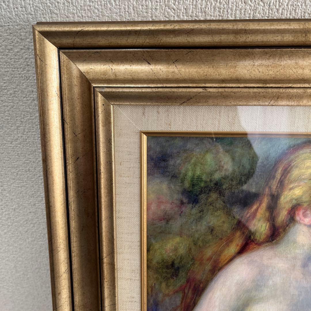 ⭐︎ゆきさん専用　裸婦 印象派 長い髪の浴女 ルノワール 絵画 女性 絵画