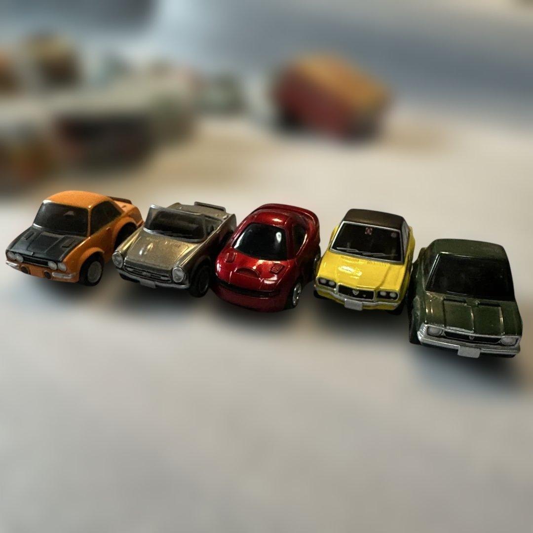 トミカ チョロQセット 5台クラシックスポーツカーシリーズ - メルカリ